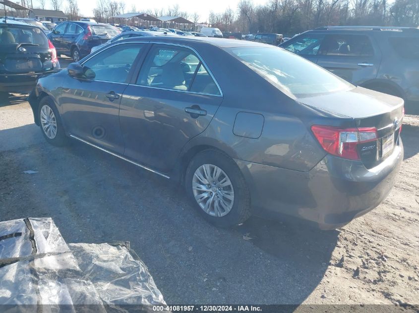 VIN 4T4BF1FK1DR300135 2013 Toyota Camry, LE no.3