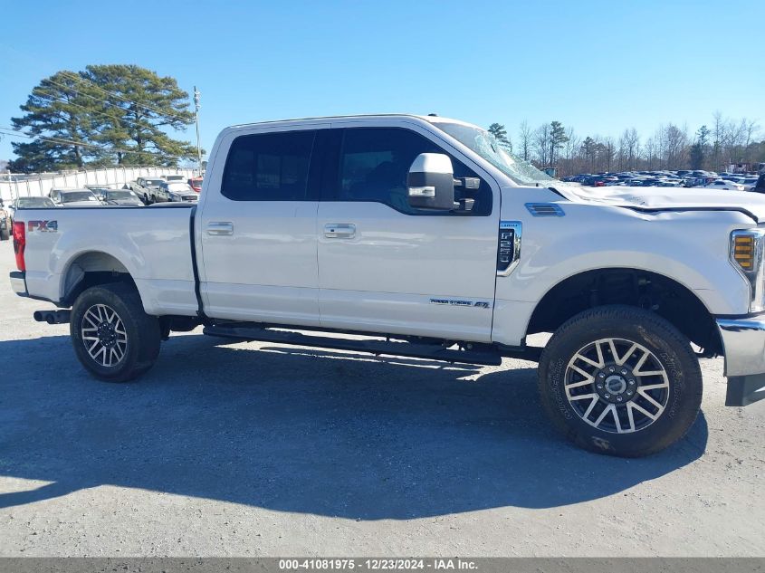 2018 Ford F-250 Lariat VIN: 1FT7W2BTXJEC35672 Lot: 41081975