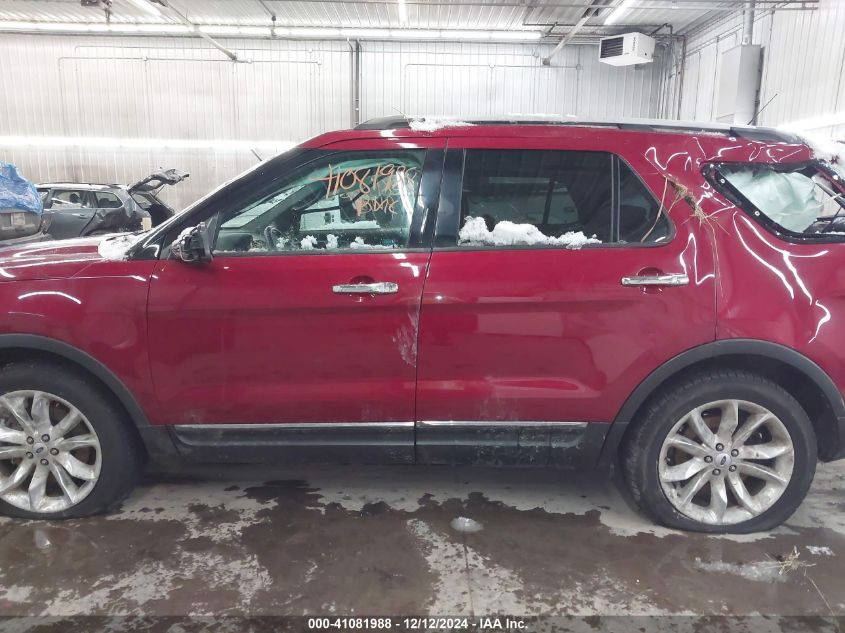 2014 FORD EXPLORER VIN: 1FM5K8D81EGA74858