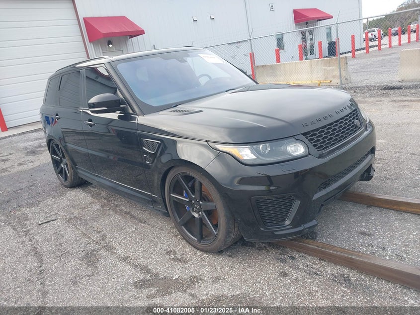 Vin: salwz2ef4ga543874, lot: 41572097, land rover range rover sport 5.0l v8 supercharged svr 2016 img_1