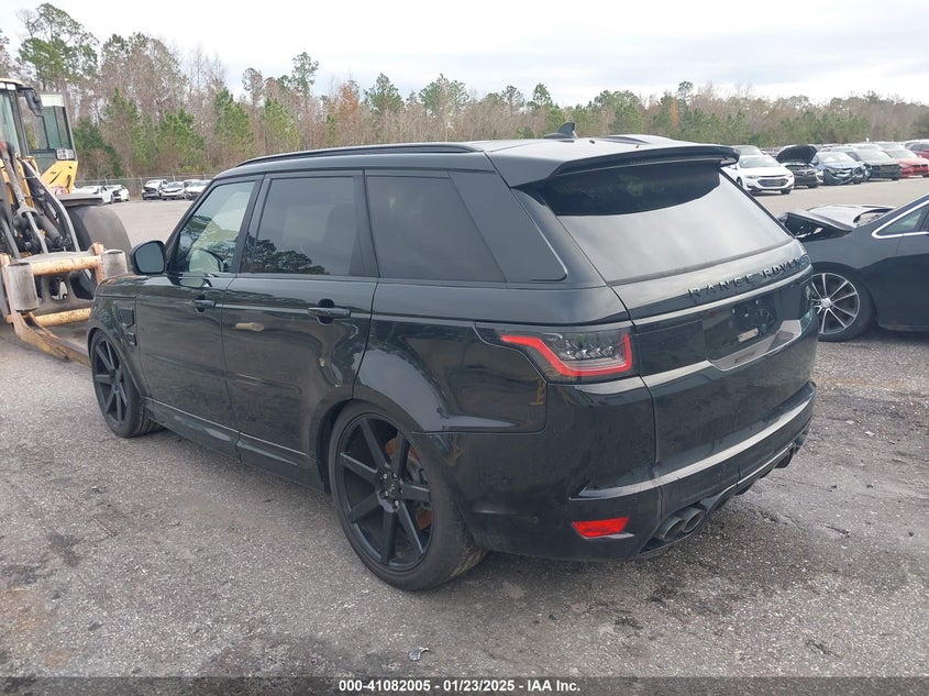 Vin: salwz2ef4ga543874, lot: 41572097, land rover range rover sport 5.0l v8 supercharged svr 20163