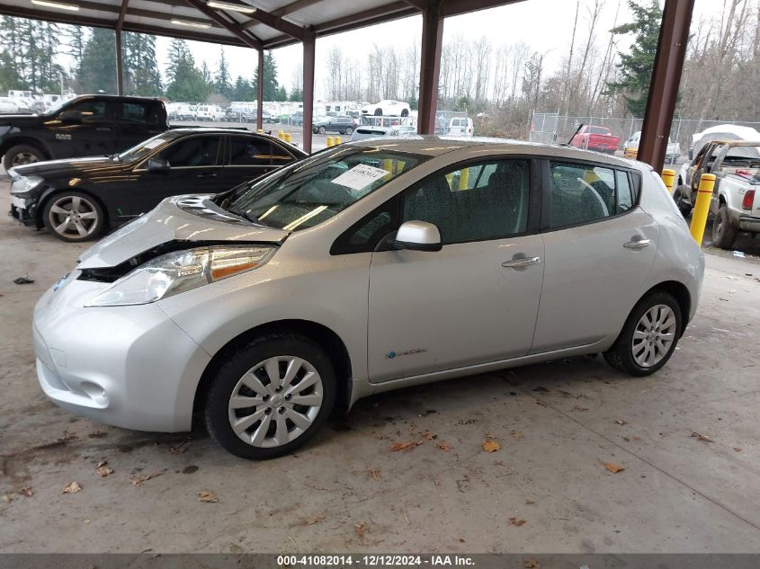 VIN 1N4AZ0CP6DC424893 2013 NISSAN LEAF no.14