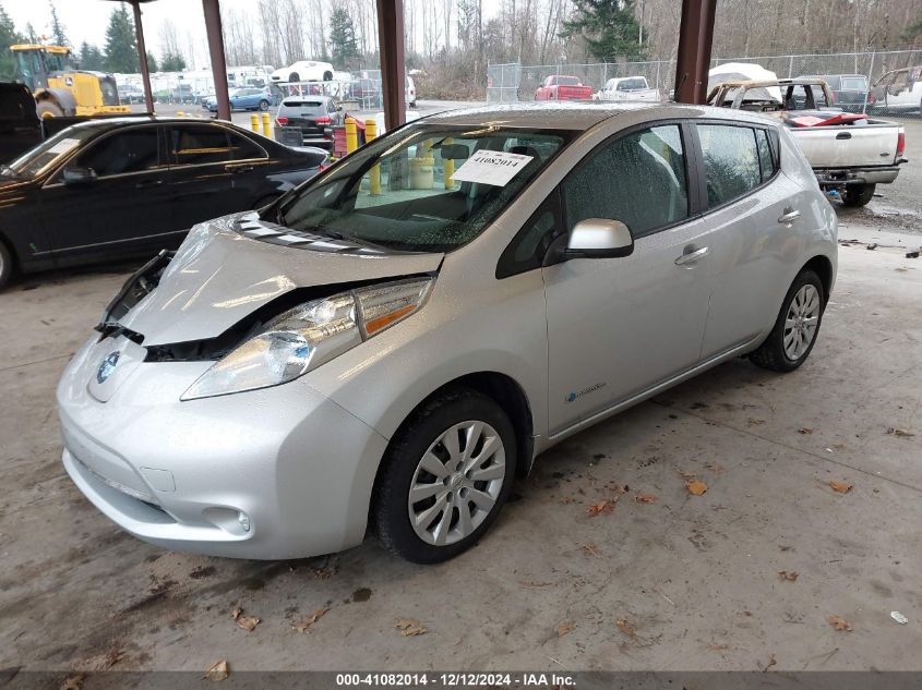 VIN 1N4AZ0CP6DC424893 2013 NISSAN LEAF no.2