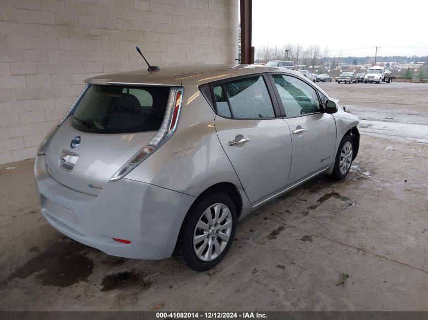 VIN 1N4AZ0CP6DC424893 2013 NISSAN LEAF no.4