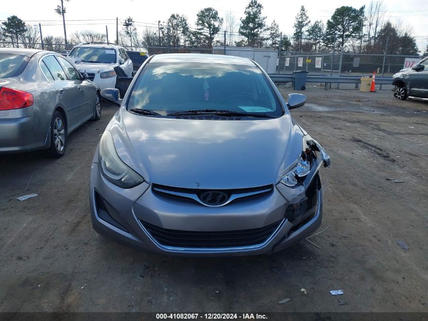 VIN 5NPDH4AEXFH643351 2015 Hyundai Elantra, SE no.12