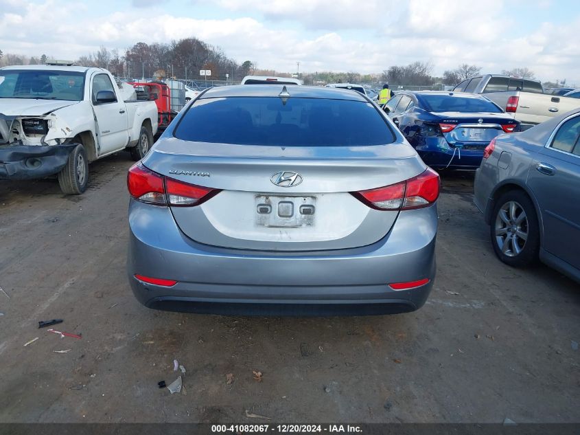 VIN 5NPDH4AEXFH643351 2015 Hyundai Elantra, SE no.16