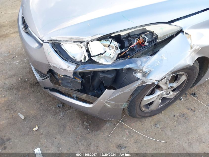 VIN 5NPDH4AEXFH643351 2015 Hyundai Elantra, SE no.6