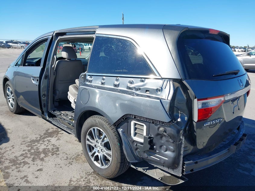 2013 HONDA ODYSSEY EX-L - 5FNRL5H65DB064627