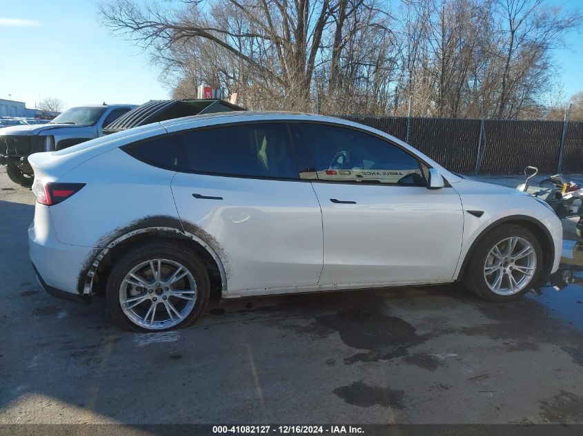 2021 Tesla Model Y Long Range Dual Motor All-Wheel Drive VIN: 5YJYGDEE6MF252806 Lot: 41082127