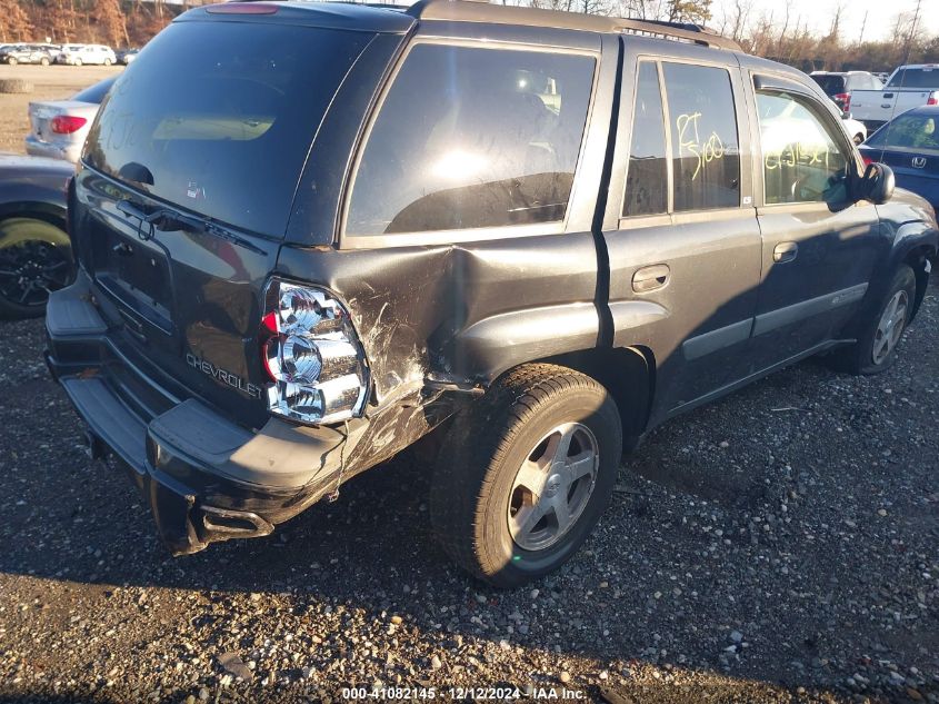 2004 Chevrolet Trailblazer Ls VIN: 1GNDT13SX42150484 Lot: 41082145