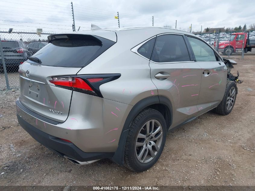 VIN JTJBARBZXG2090324 2016 LEXUS NX 200T no.4