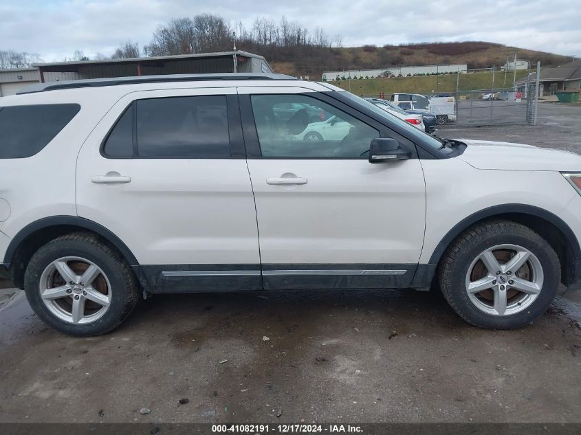 2017 Ford Explorer Xlt VIN: 1FM5K8D82HGE31579 Lot: 41082191