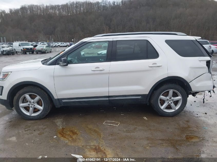 2017 Ford Explorer Xlt VIN: 1FM5K8D82HGE31579 Lot: 41082191