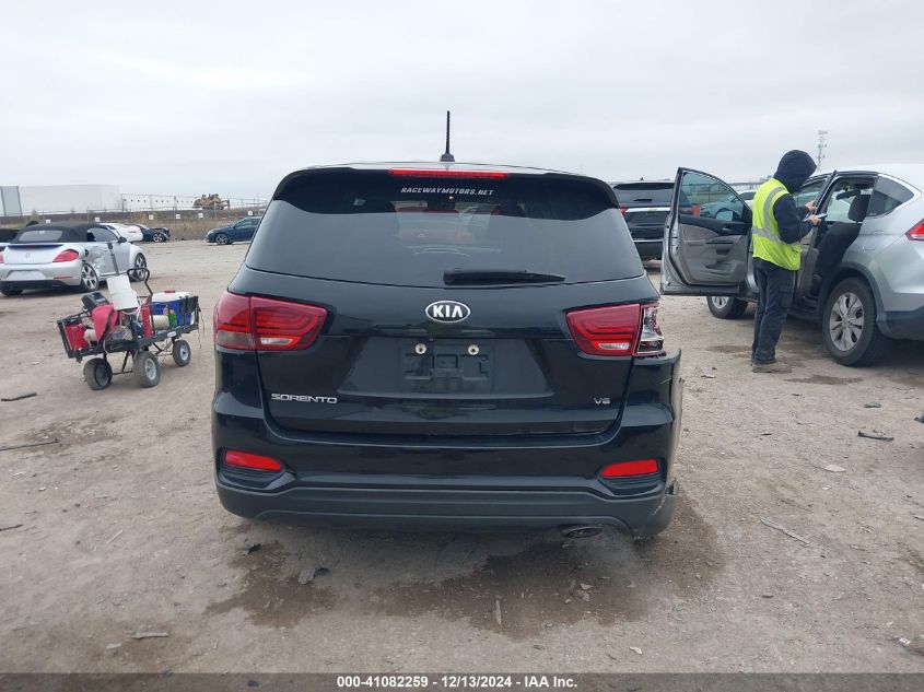 2019 Kia Sorento 3.3L Lx VIN: 5XYPG4A51KG490327 Lot: 41082259