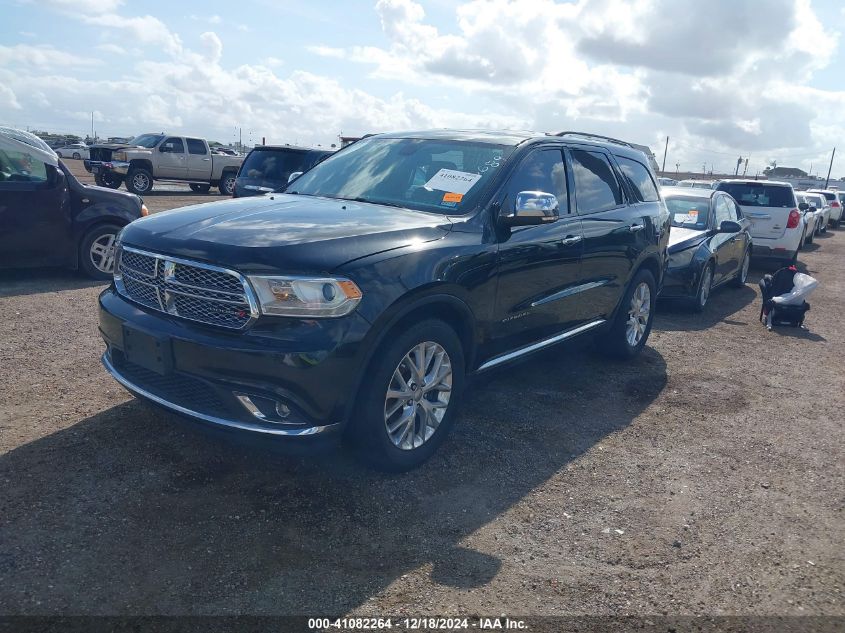 VIN 1C4RDJEG7FC740689 2015 Dodge Durango, Citadel no.2