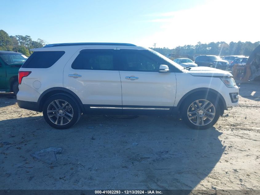 2016 Ford Explorer Limited VIN: 1FM5K7F89GGA32285 Lot: 41082293