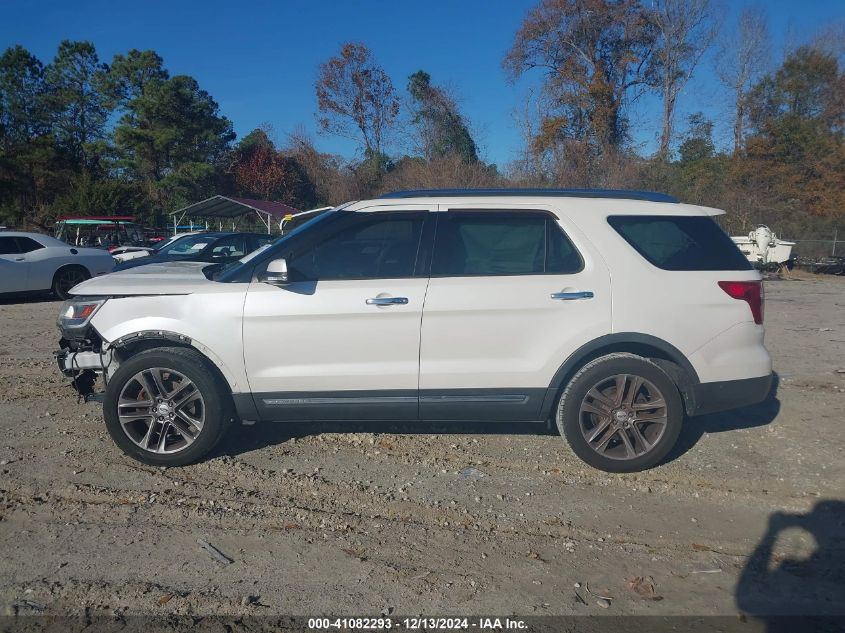 2016 Ford Explorer Limited VIN: 1FM5K7F89GGA32285 Lot: 41082293