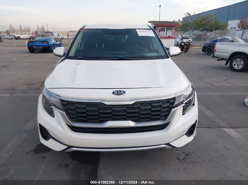 2021 Kia Seltos Lx VIN: KNDEPCAA2M7163014 Lot: 41082355