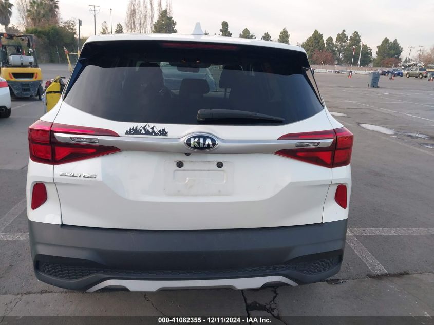 2021 Kia Seltos Lx VIN: KNDEPCAA2M7163014 Lot: 41082355