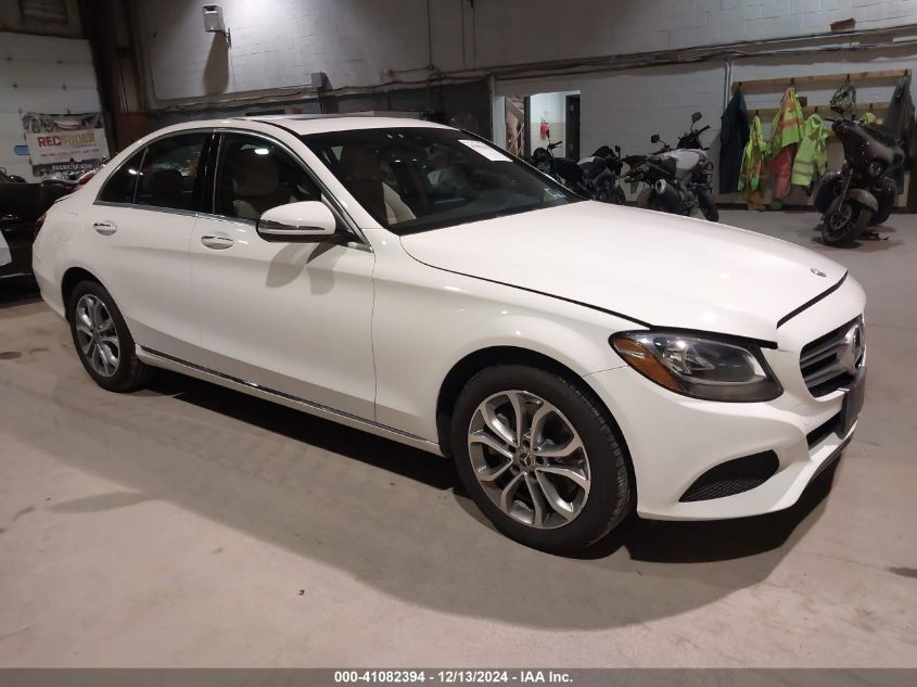 VIN 55SWF4KB7JU256961 2018 Mercedes-Benz C 300, 4Matic no.1