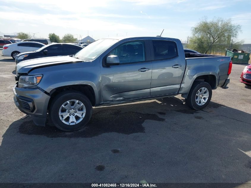 2021 Chevrolet Colorado Lt VIN: 1GCGTCEN3M1209390 Lot: 41082465