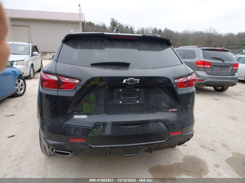 2020 Chevrolet Blazer Awd Rs VIN: 3GNKBKRS3LS551076 Lot: 41082501