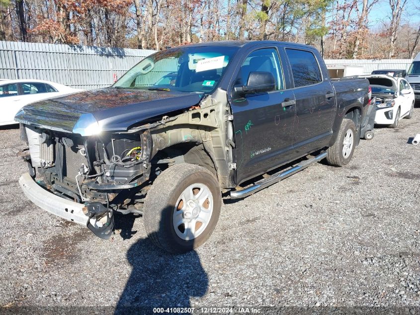 VIN 5TFEM5F14GX096000 2016 Toyota Tundra, Sr5 4.6L V8 no.2