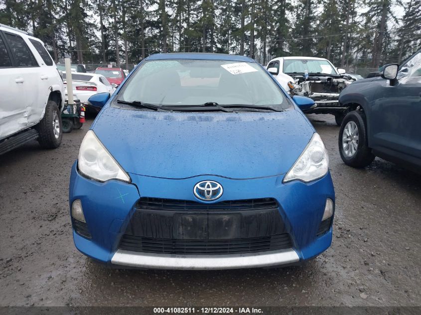 2012 Toyota Prius C Three VIN: JTDKDTB35C1007210 Lot: 41082511