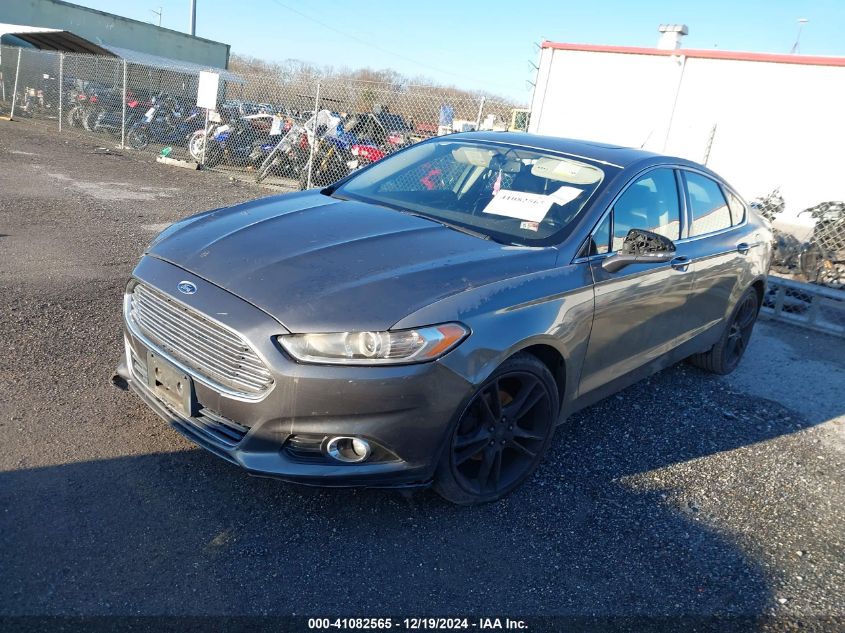 2013 FORD FUSION TITANIUM - 3FA6P0K95DR114279