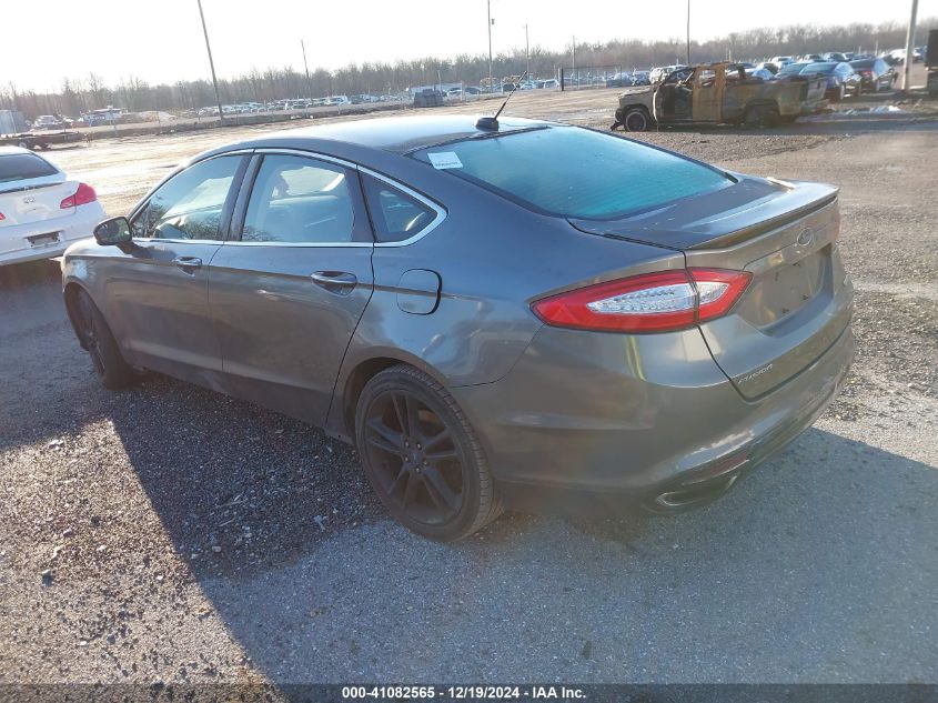 2013 FORD FUSION TITANIUM - 3FA6P0K95DR114279