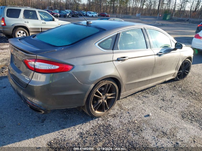 2013 FORD FUSION TITANIUM - 3FA6P0K95DR114279