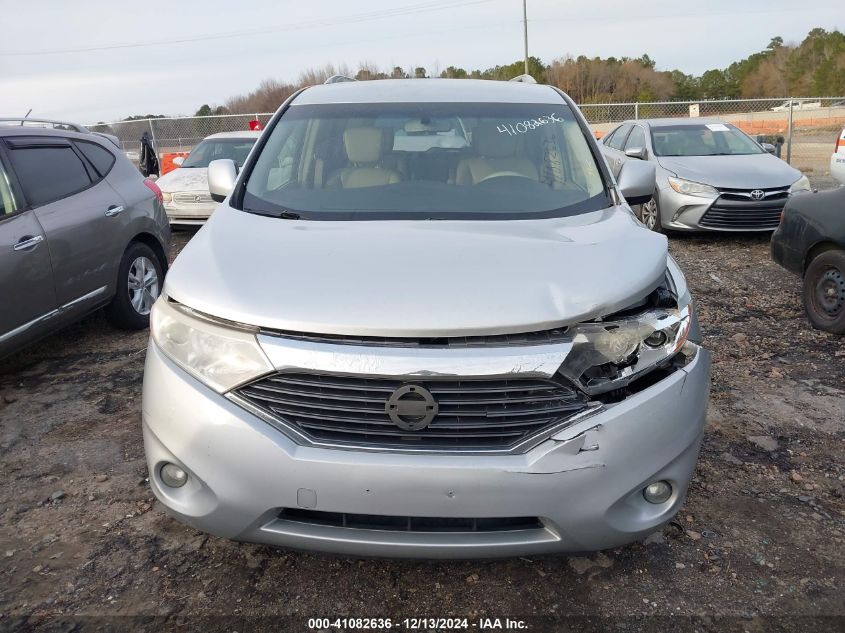 2013 Nissan Quest Sv VIN: JN8AE2KP6D9070295 Lot: 41082636