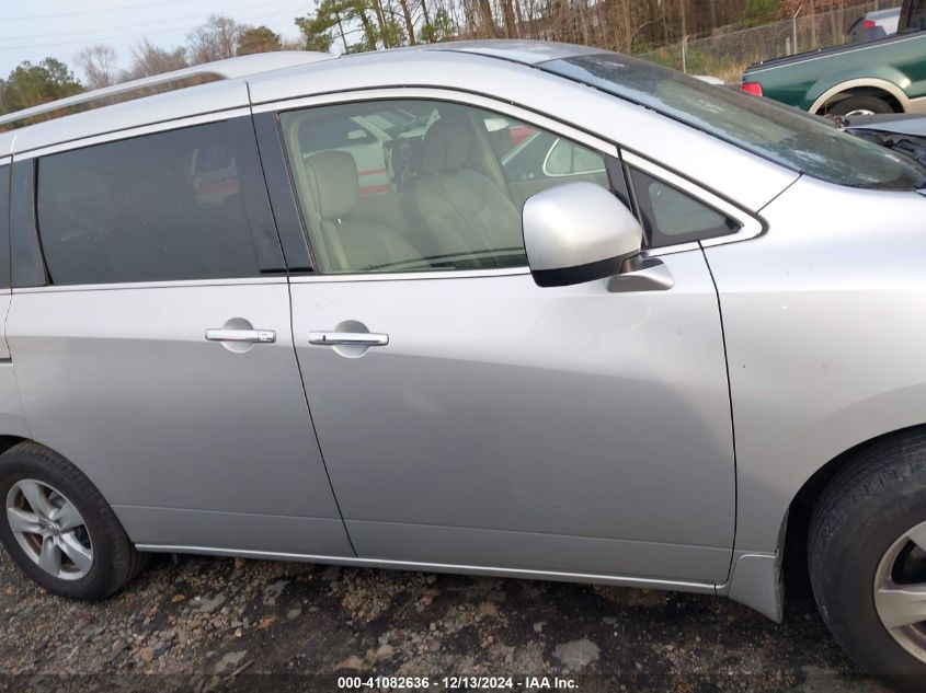 2013 Nissan Quest Sv VIN: JN8AE2KP6D9070295 Lot: 41082636