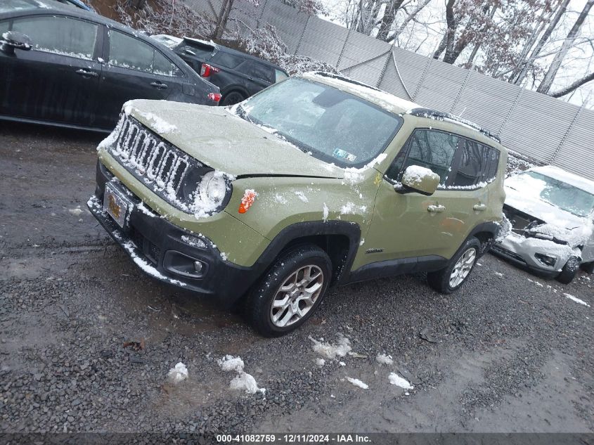 VIN ZACCJBBT9FPB45263 2015 Jeep Renegade, Latitude no.2