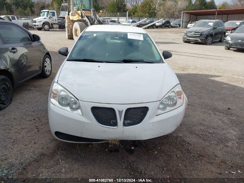 2006 PONTIAC G6 VIN: 1G2ZG558764249478