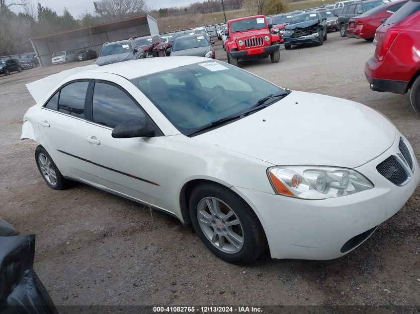 2006 Pontiac G6 VIN: 1G2ZG558764249478 Lot: 41082765