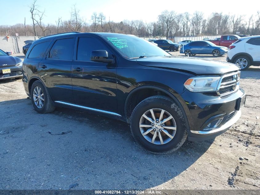 VIN 1C4RDJAG8HC839532 2017 Dodge Durango, Sxt Awd no.1