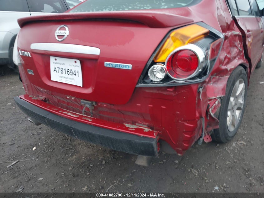 2009 Nissan Altima Hybrid VIN: 1N4CL21EX9C150953 Lot: 41082796