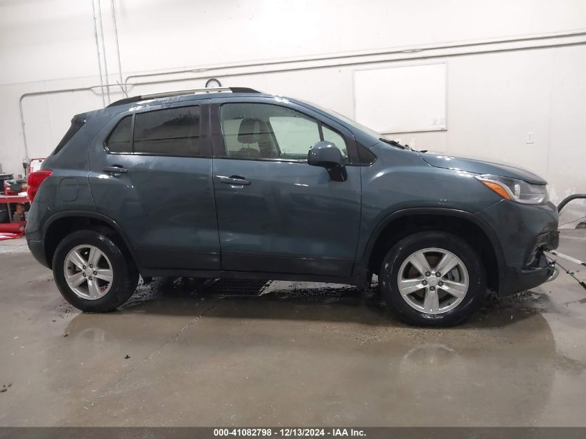 2021 Chevrolet Trax Awd Lt VIN: KL7CJPSM7MB364815 Lot: 41082798