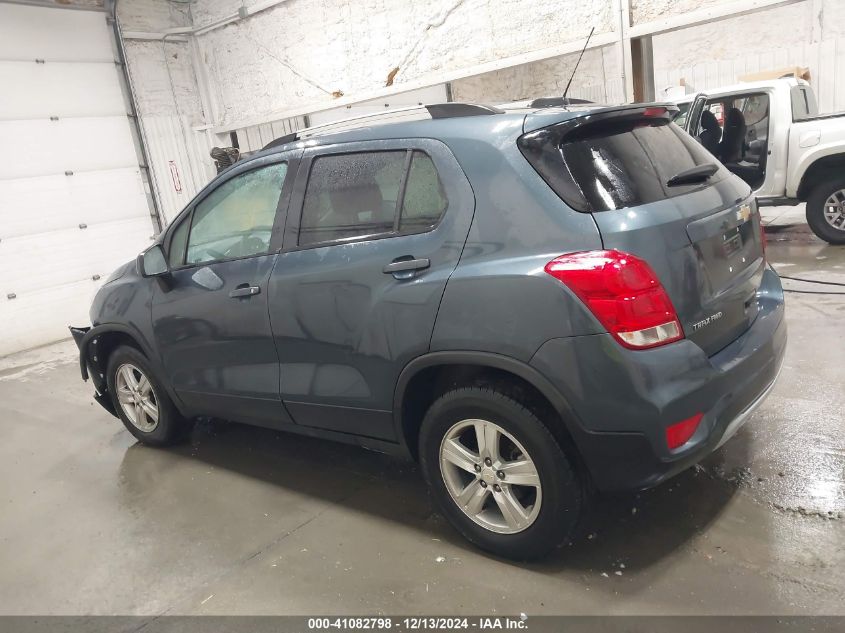 2021 Chevrolet Trax Awd Lt VIN: KL7CJPSM7MB364815 Lot: 41082798