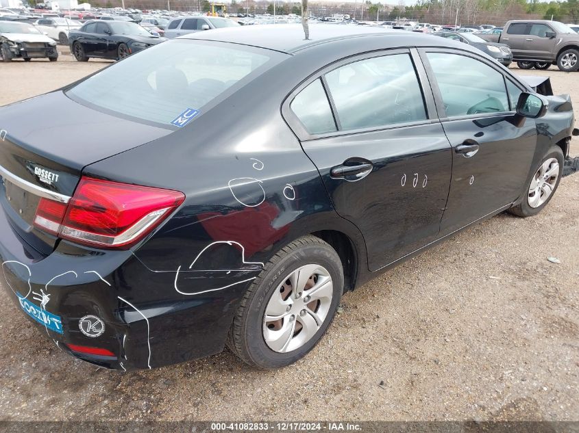 VIN 19XFB2F5XEE236818 2014 HONDA CIVIC no.4