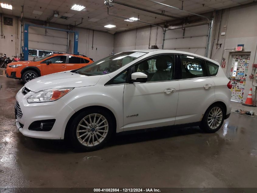 2013 Ford C-Max Hybrid Sel VIN: 1FADP5BU9DL520606 Lot: 41082884