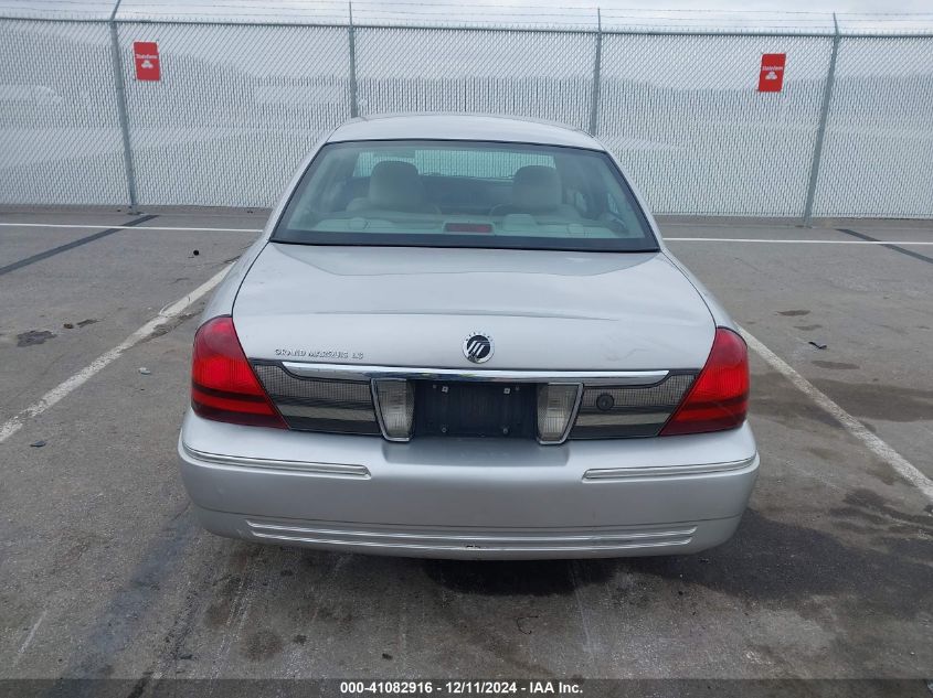 2010 Mercury Grand Marquis Ls (Fleet Only) VIN: 2MEBM7FV1AX633181 Lot: 41082916