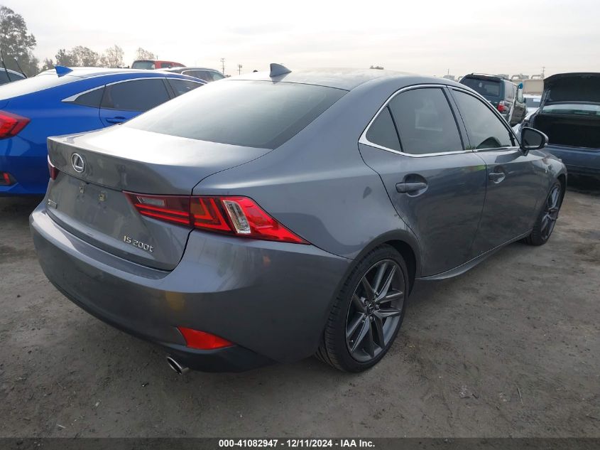 VIN JTHBA1D27G5017722 2016 Lexus IS, 200T no.4