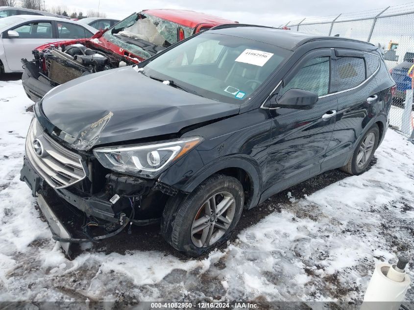 VIN 5NMZUDLB6HH035556 2017 Hyundai Santa Fe, Sport... no.2