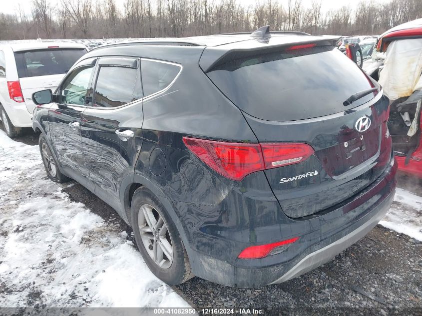 VIN 5NMZUDLB6HH035556 2017 Hyundai Santa Fe, Sport... no.3