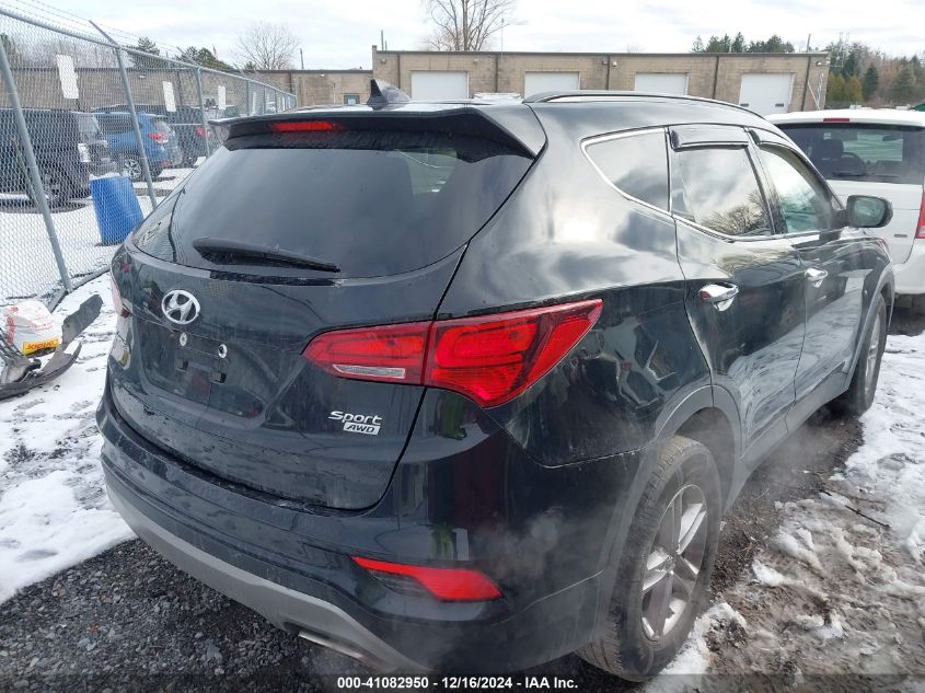 VIN 5NMZUDLB6HH035556 2017 Hyundai Santa Fe, Sport... no.4