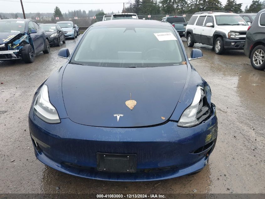 2018 Tesla Model 3 Long Range/Mid Range VIN: 5YJ3E1EA4JF038565 Lot: 41083003