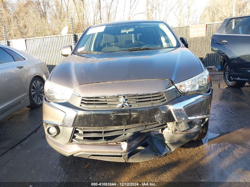 2016 Mitsubishi Outlander Sport 2.0 Es VIN: JA4AP3AU9GZ065366 Lot: 41083044