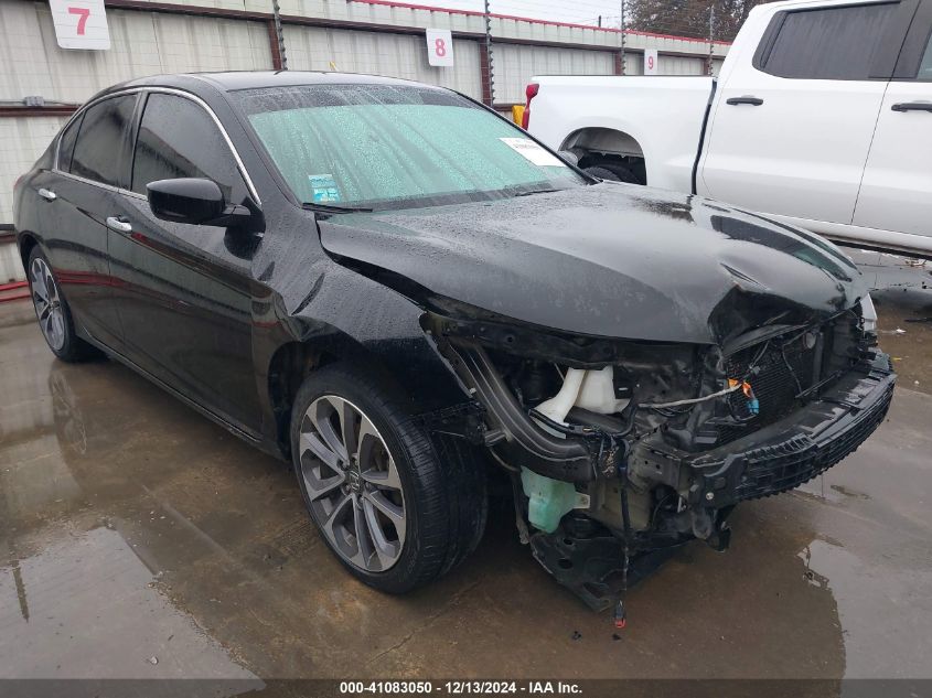 VIN 1HGCR2F5XEA258255 2014 Honda Accord, Sport no.1